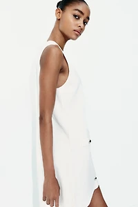 Robe à encolure en V