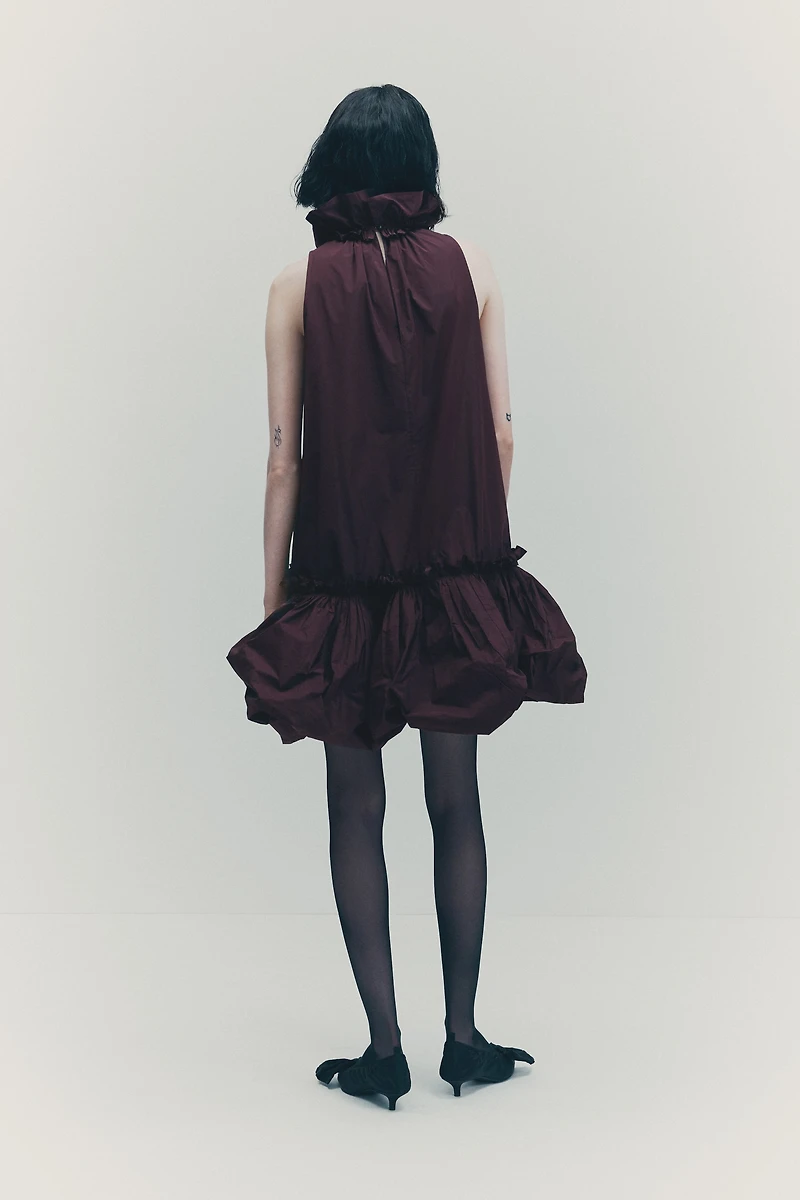 Ruffle-Collar Dress