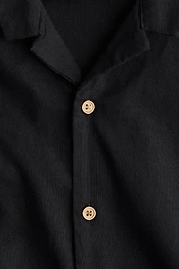 Linen-Blend Resort Shirt