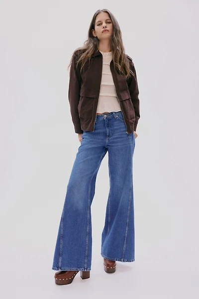 Twill Jacket with Collar