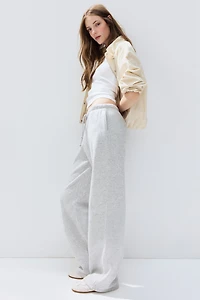 Wide-leg Joggers