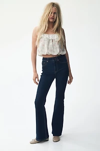 Flared High Jeans