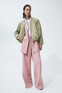 Wide-Leg Dress Pants