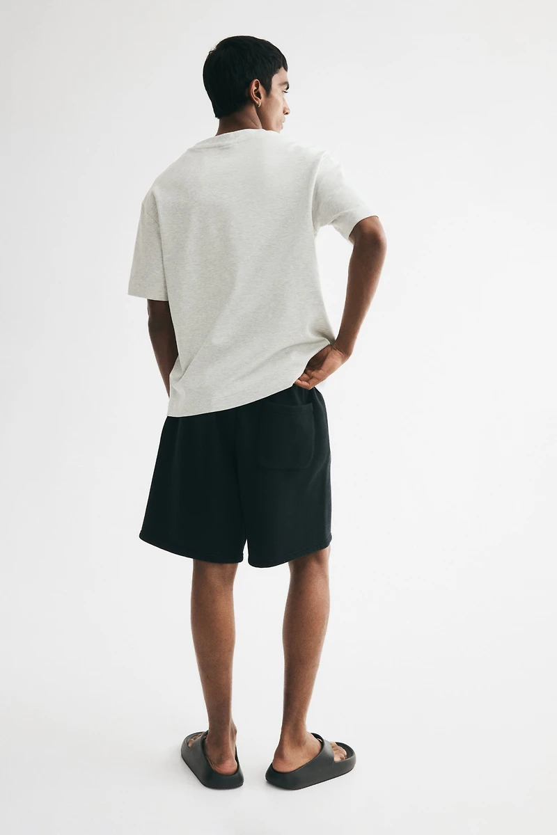 Loose-Fit Interlock T-Shirt