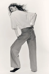 Wide-cut Jeans