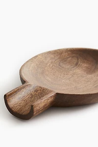 Repose-cuillère en bois de manguier