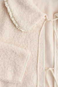 Bouclé Cardigan with Collar