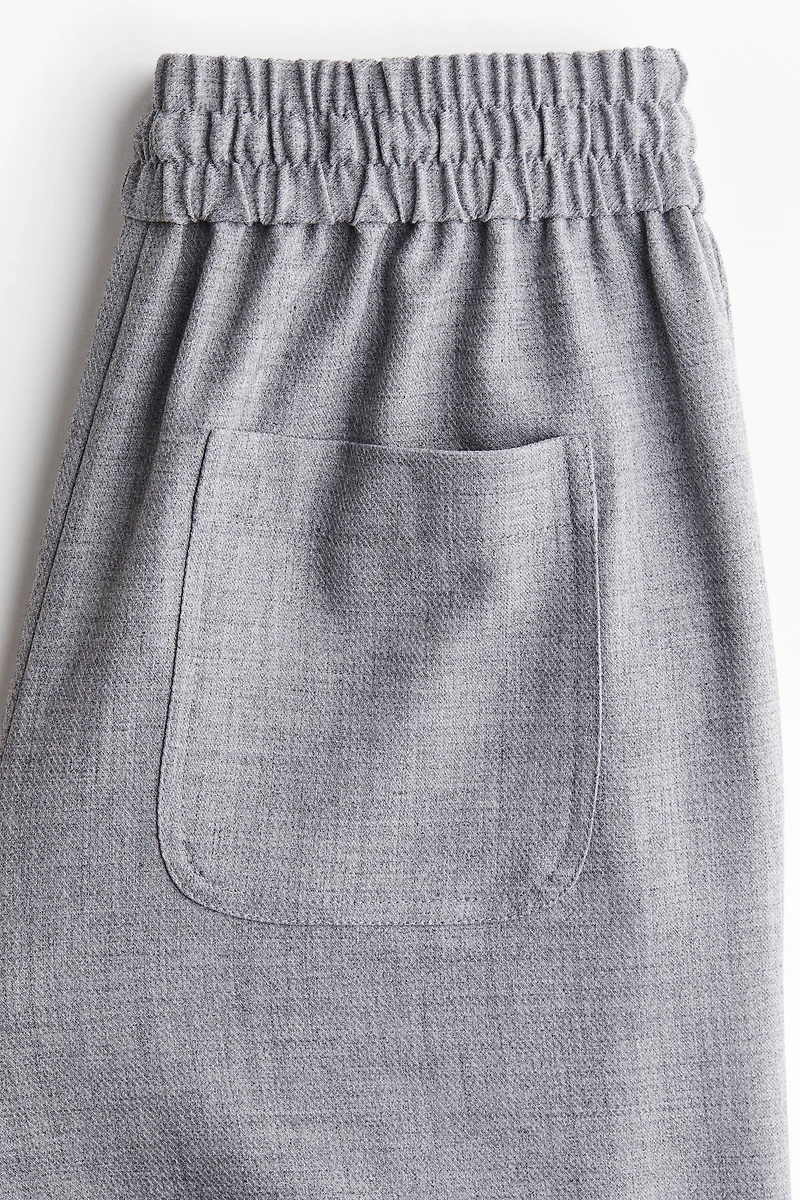 Flared Drawstring Pants