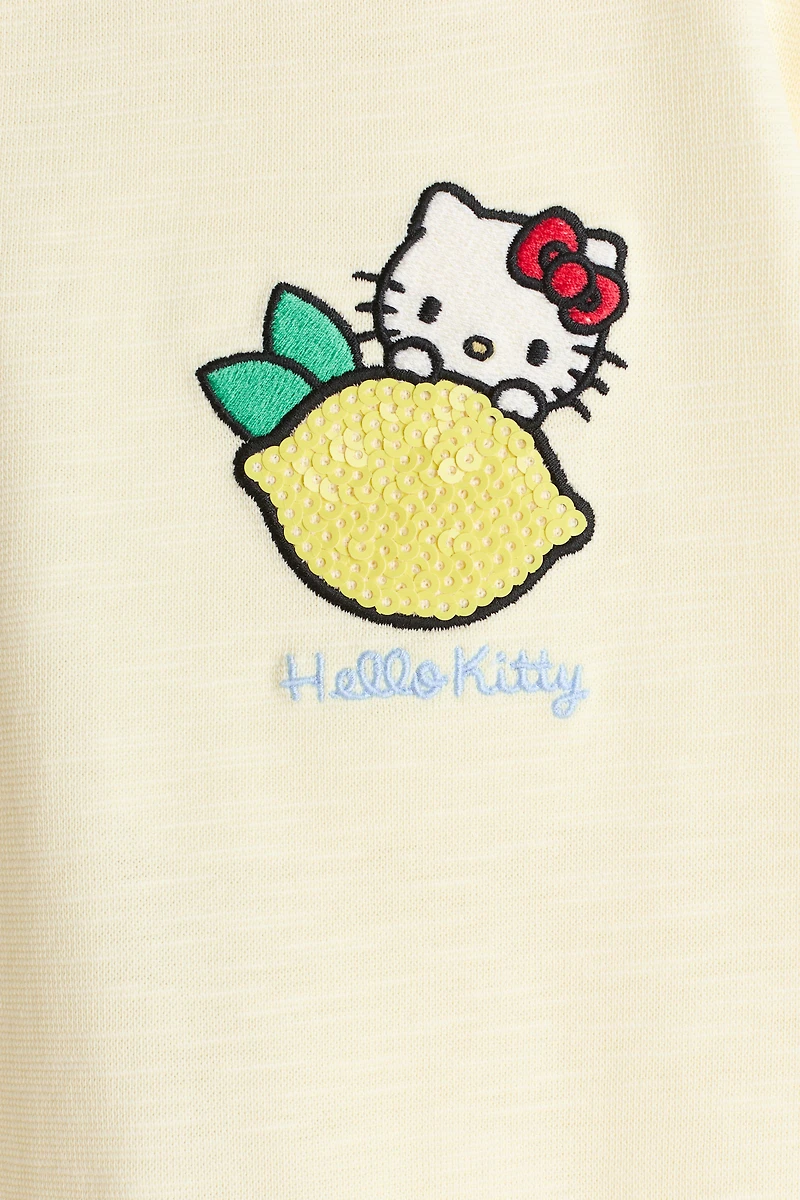 Motif-Detail T-Shirt Dress