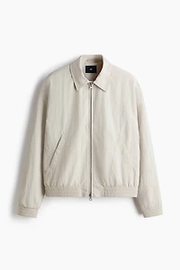 Bomber Jacket with Collar