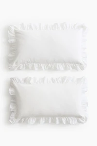 2-Pack Ruffle-Trimmed Pillowcases