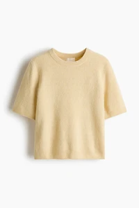 Fine-Knit T-Shirt