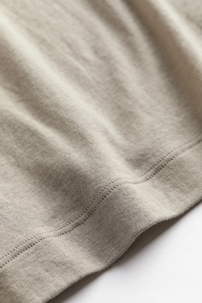 Pima Cotton Turtleneck Top
