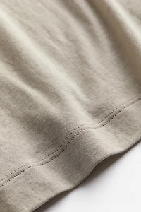 Pima Cotton Turtleneck Top