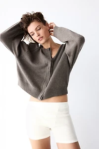 Ribbed Cotton Boxer Briefs