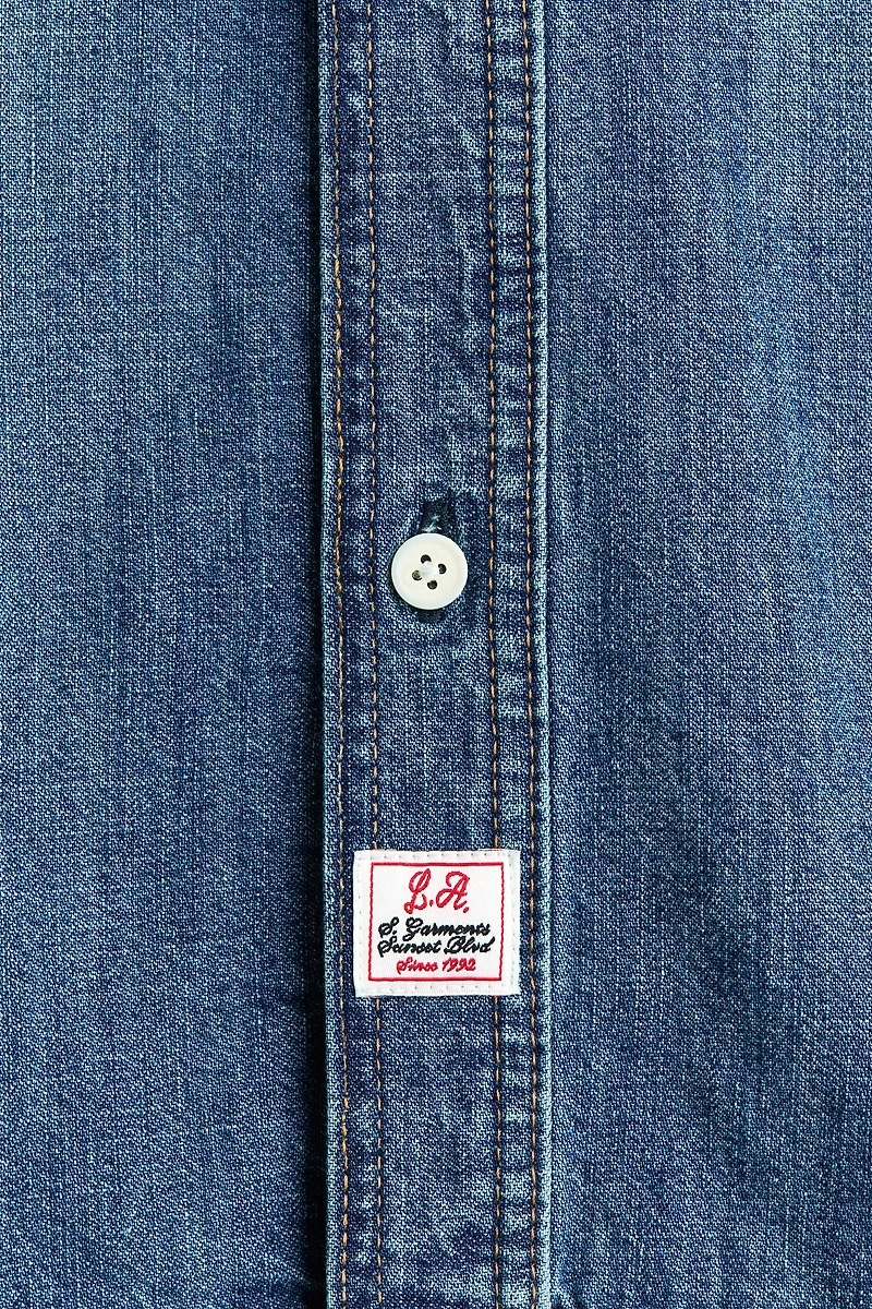 Relaxed-Fit Denim Shirt