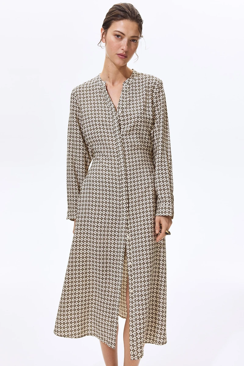 Tie-Belt Dress