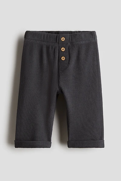 Waffled Jersey Pants
