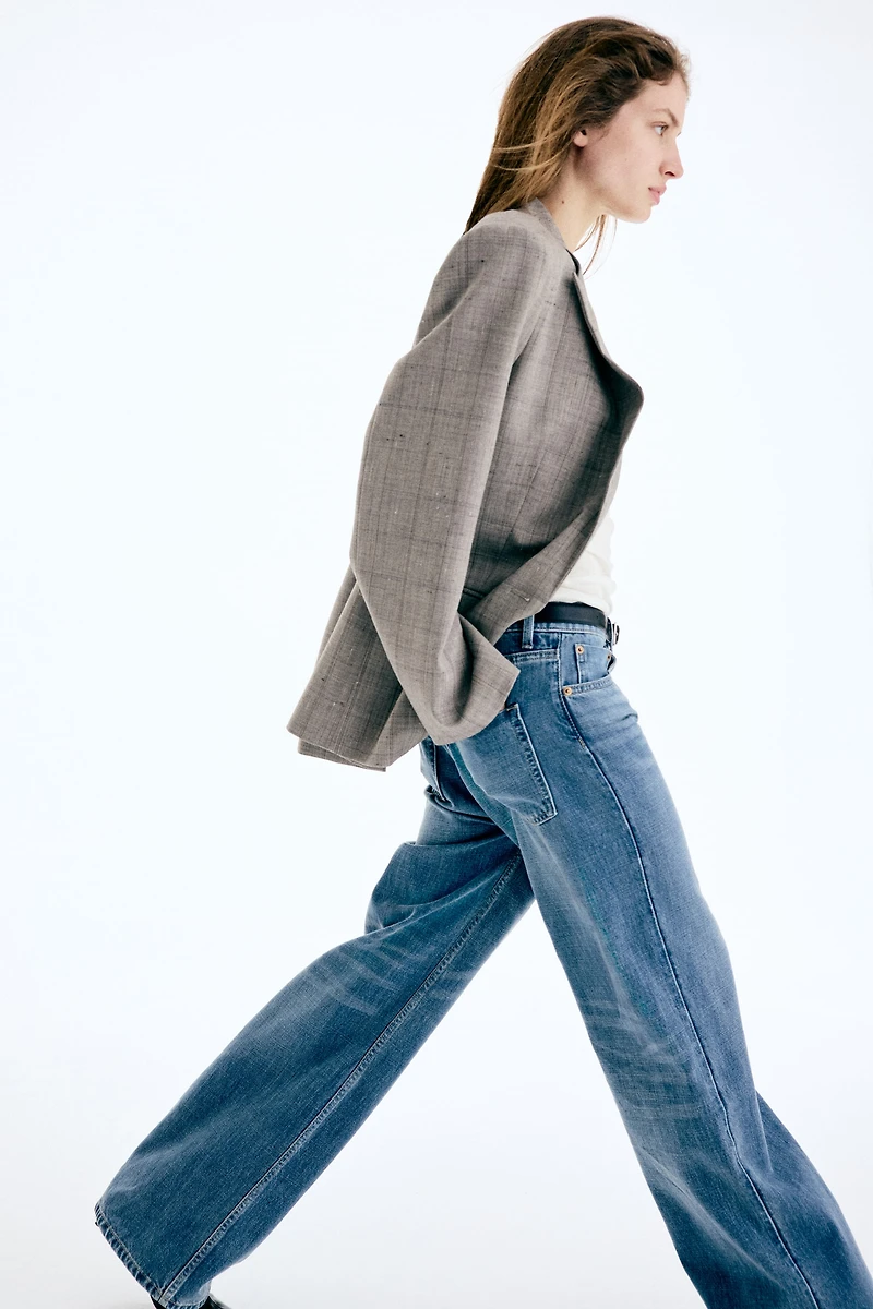 Wide High Jeans