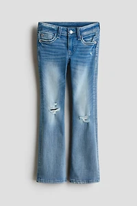 Skinny-Fit Bootcut Low Jeans
