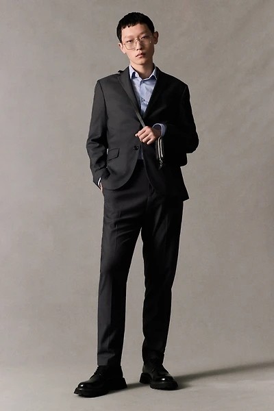 Slim-Fit Suit Pants
