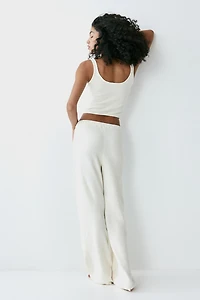 Pantalon en fil chenille