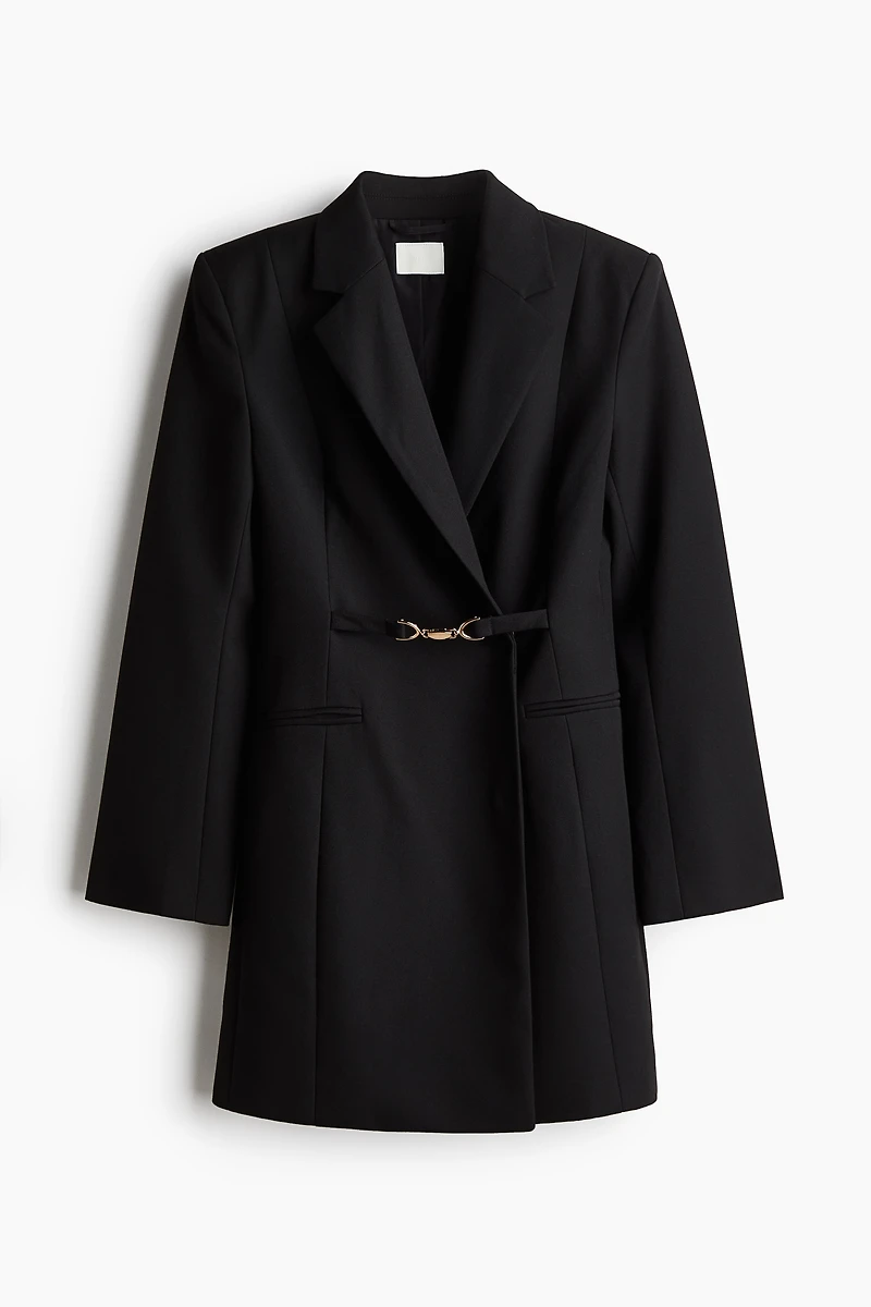 Robe blazer en sergé