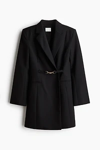 Robe blazer en sergé