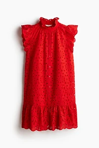 Eyelet Embroidery Dress
