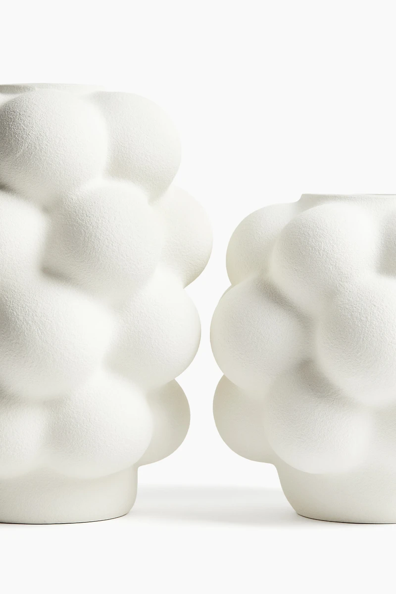 Bubbly Stoneware Vase