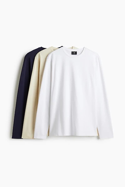 3-pack Slim Fit Jersey Shirts