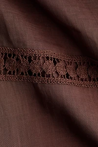 Robe en ramie mélangée