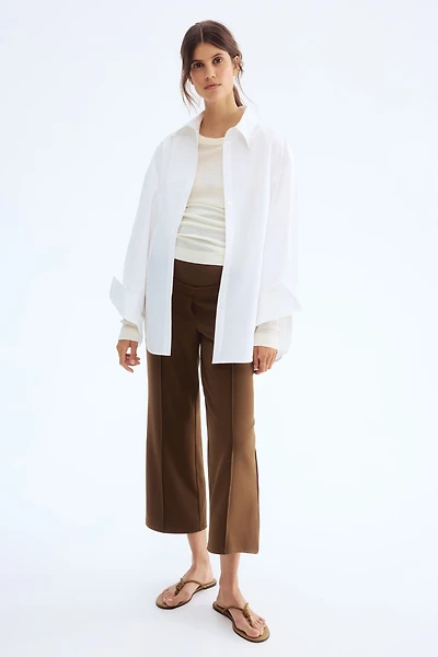 MAMA Pantalon 7/8 en interlock