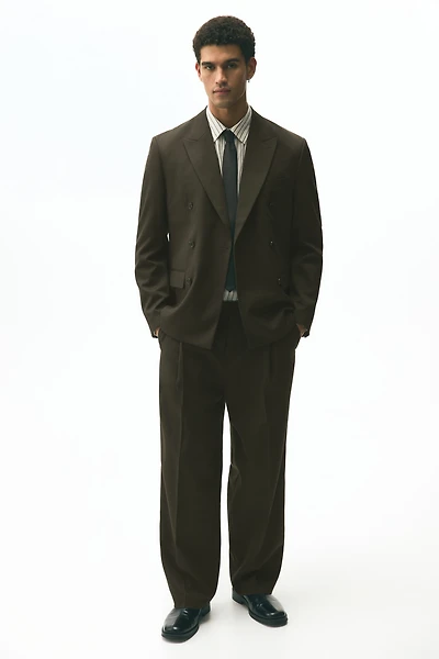 Loose-Fit Suit Pants