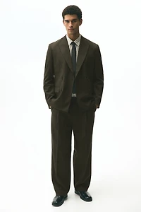 Loose-Fit Suit Pants