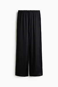 Satin Drawstring Pants