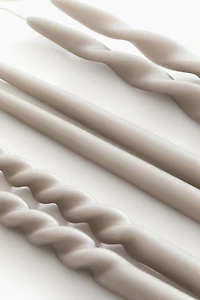 Lot de 6 bougies flambeau