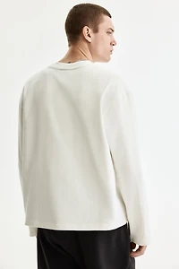 Loose-Fit Long-Sleeved Shirt