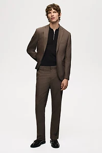 Slim-Fit Suit Pants