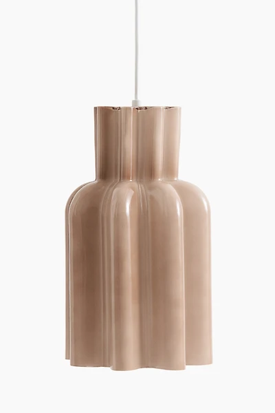 Lampe suspendue en verre