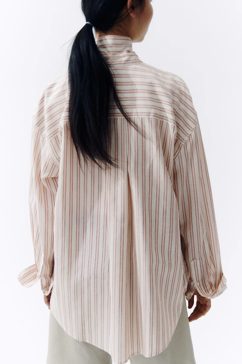Oversized Lyocell-Blend Shirt
