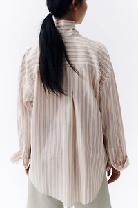 Oversized Lyocell-Blend Shirt