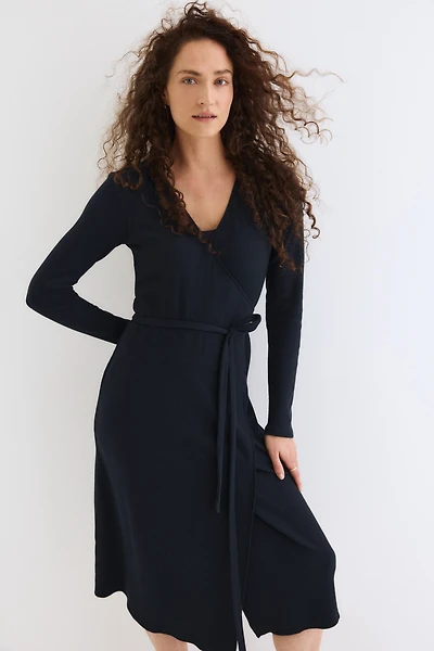 MAMA Nursing Wrap Dress