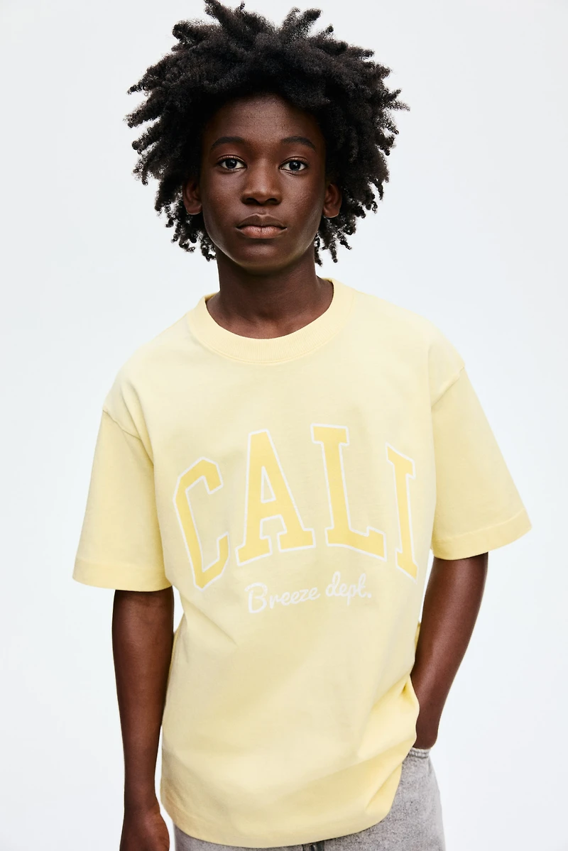 Printed Cotton T-Shirt