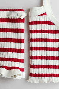 2-Piece Rib-Knit Set