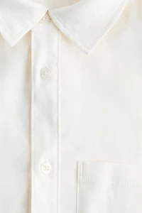 Easy Care Regular-Fit Linen-Blend Shirt