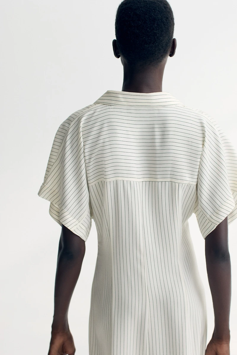 Twill Shirt Dress