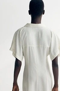 Twill Shirt Dress