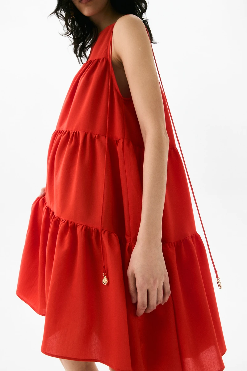 Tiered A-Line Dress