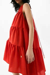 Tiered A-Line Dress